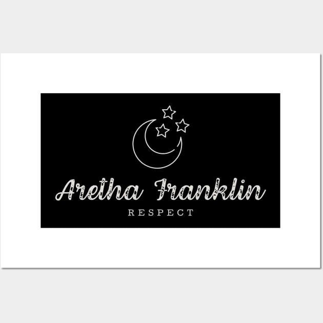 Aretha Franklin Wall Art by GO WES